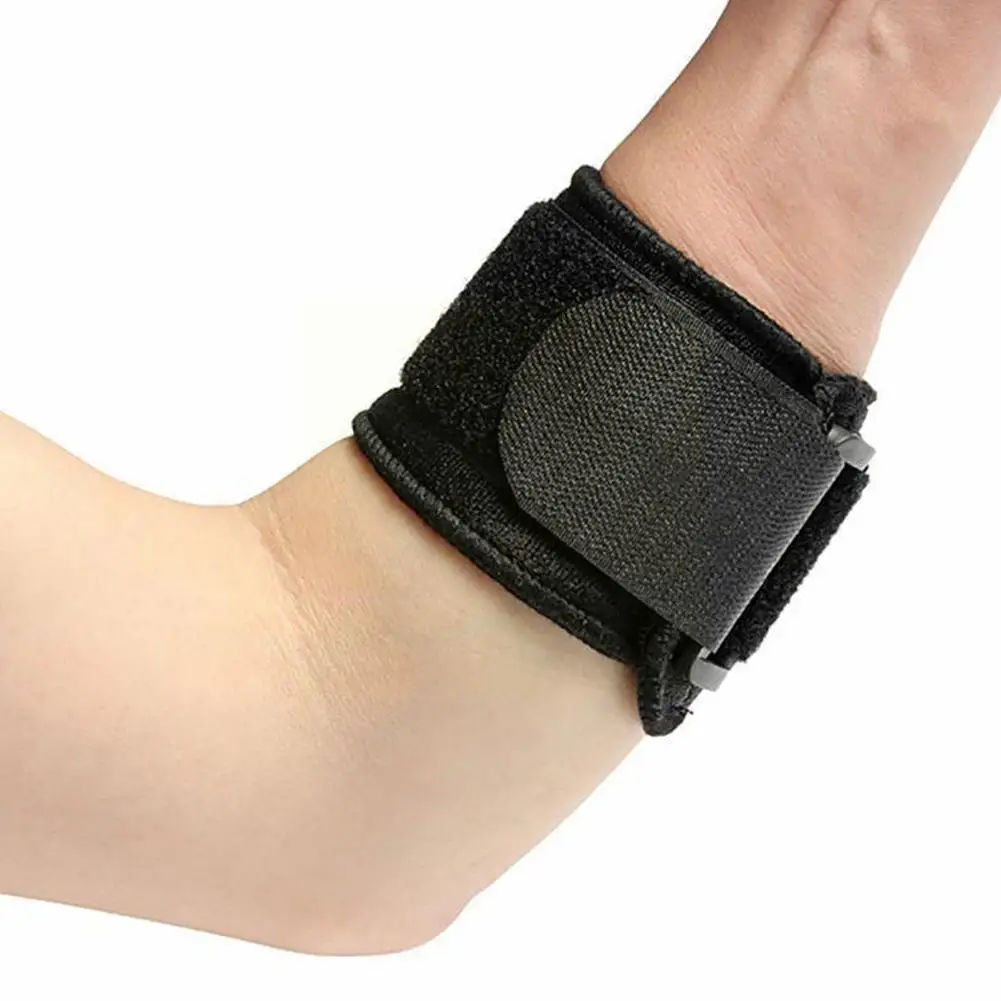 

Sports Compression Elbow Brace Support Straps with GEL Pad & Adjustable Band for Tennis Golfer Relieve Tendonitis Forearm P W3K1