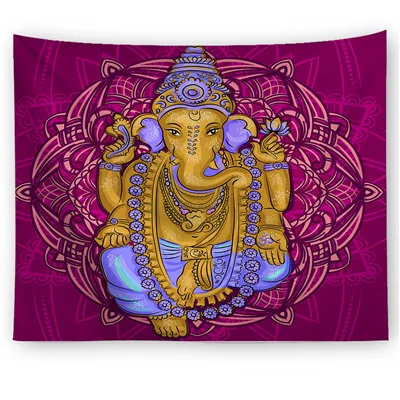 

Chakra Mandala Tapestry Wall Hanging Buddha Hippie Tapestry Elephant Indian Mandala Boho Decor Yoga Carpet Wall Cloth Tapestries