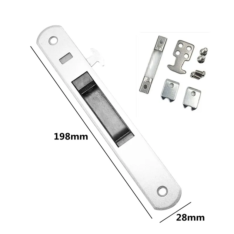 

1 комплект, раздвижная стеклянная дверная оконная ручка, замок, крючок, стиль, скрытое крепление, цинковый сплав, раздвижная стеклянная дверная ручка, оконные ручки EL