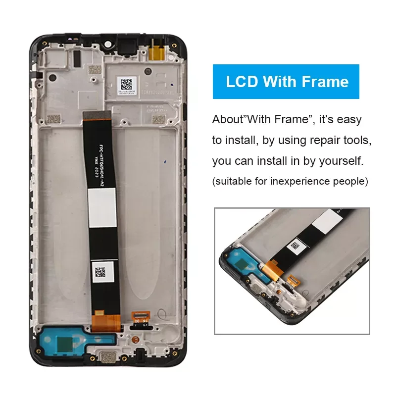 

electronic goods 6.53"Display For Xi a o m i Re d m i 9C LCD Display Touch Screen Di g it iz er Assembly Replacement For R ed mi