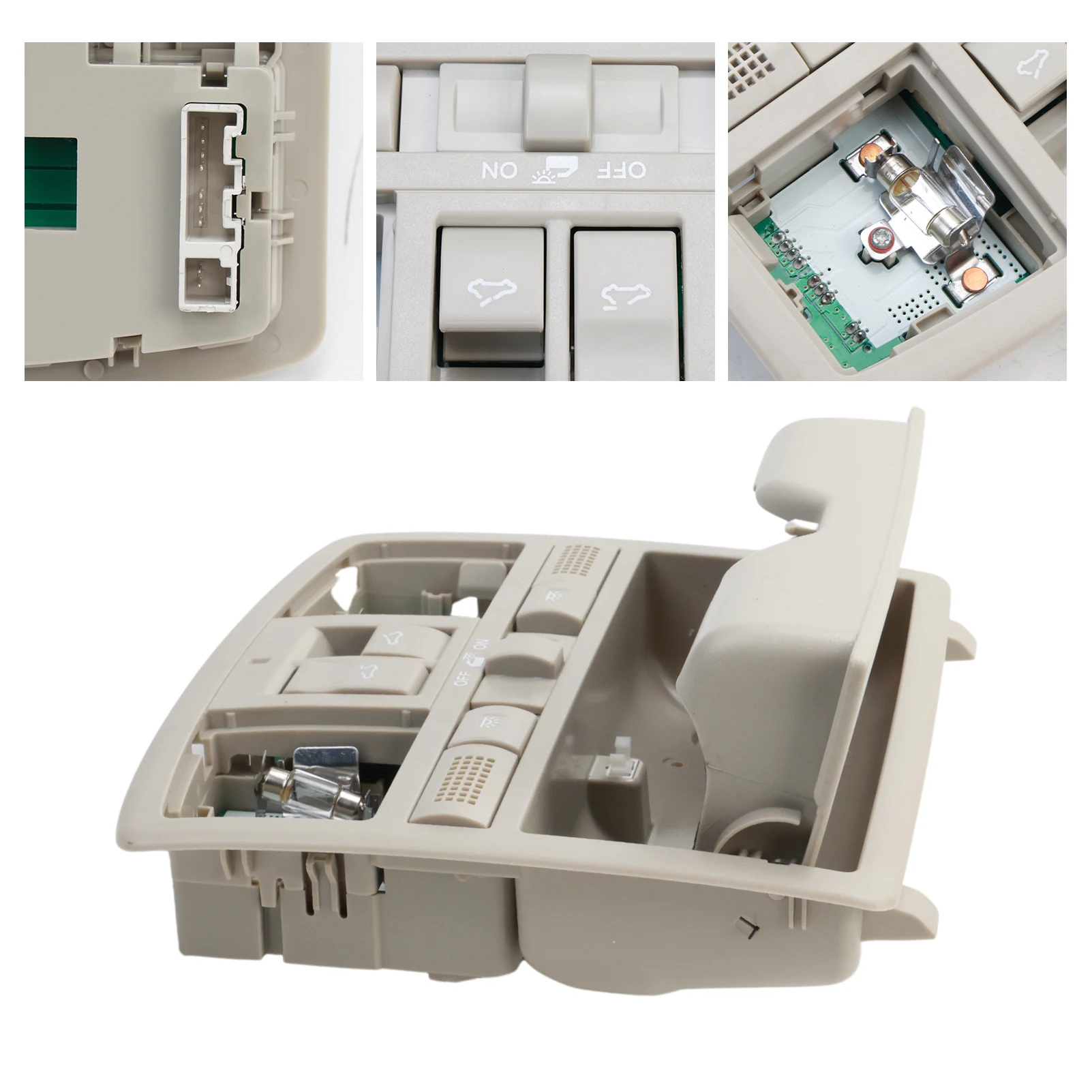 Бежевая верхняя консоль для чтения деталь замены консоли Mazda 6 2009-2011 c69970d75