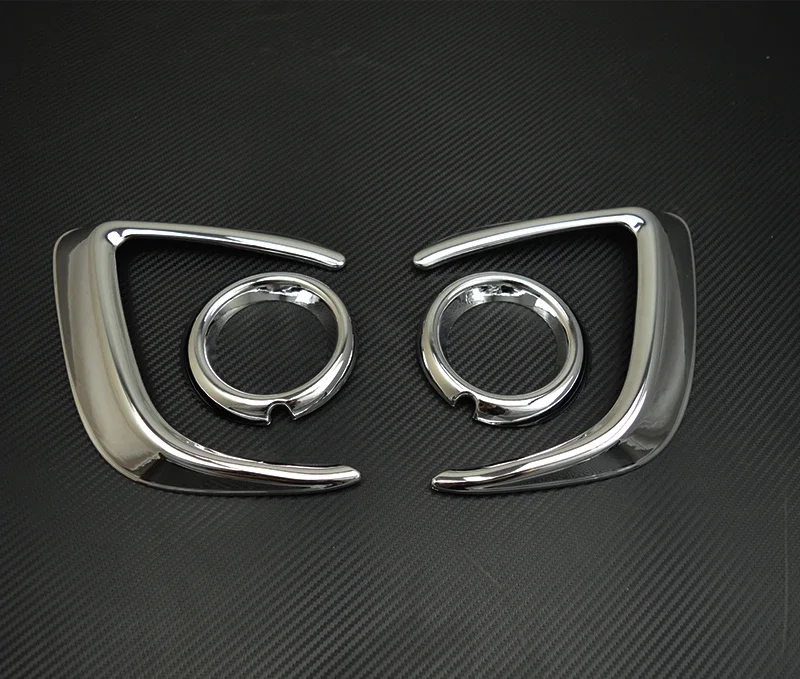 

Для Mitsubishi ASX 2013-2018 автомобильные задние противотуманные фары передние противотуманные фары s крышка отделочная полоса ABS хромированная рамка лампы Автомобильные полосы украшение