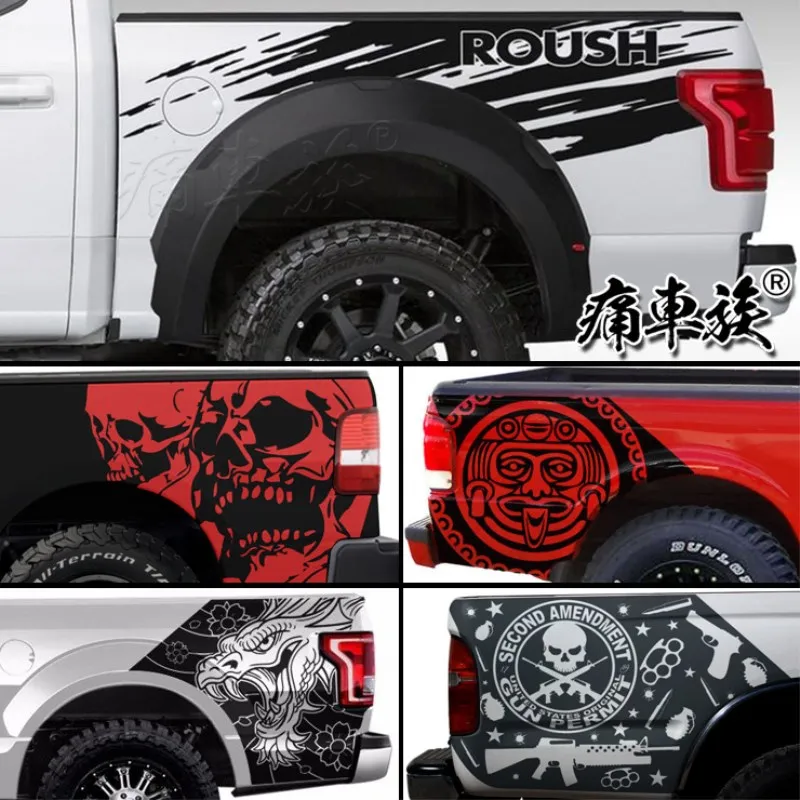 Car Sticker Vinyl Car Decal New Custom Decorative Body Modified Car Foil FOR Ford Raptor F150