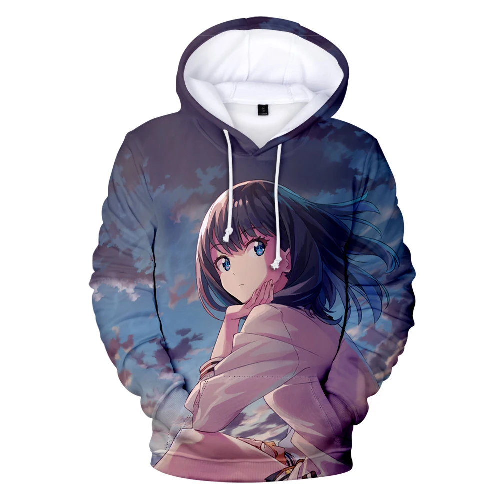 Толстовка с капюшоном японского аниме Манга сss. GRIDMAN 3D спортивный костюм