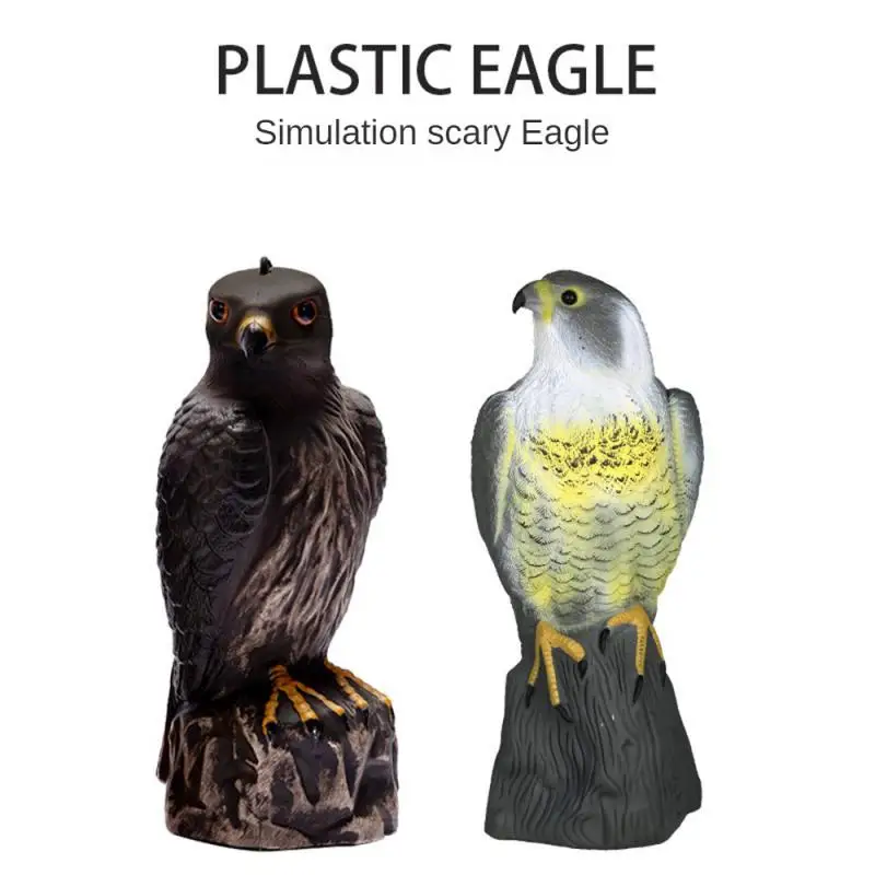 

Eagle Ornaments Animal Category Natural Garden Protector Lifelike Design Deter Pests Outdoor Decoration Bird Repellent Eagles