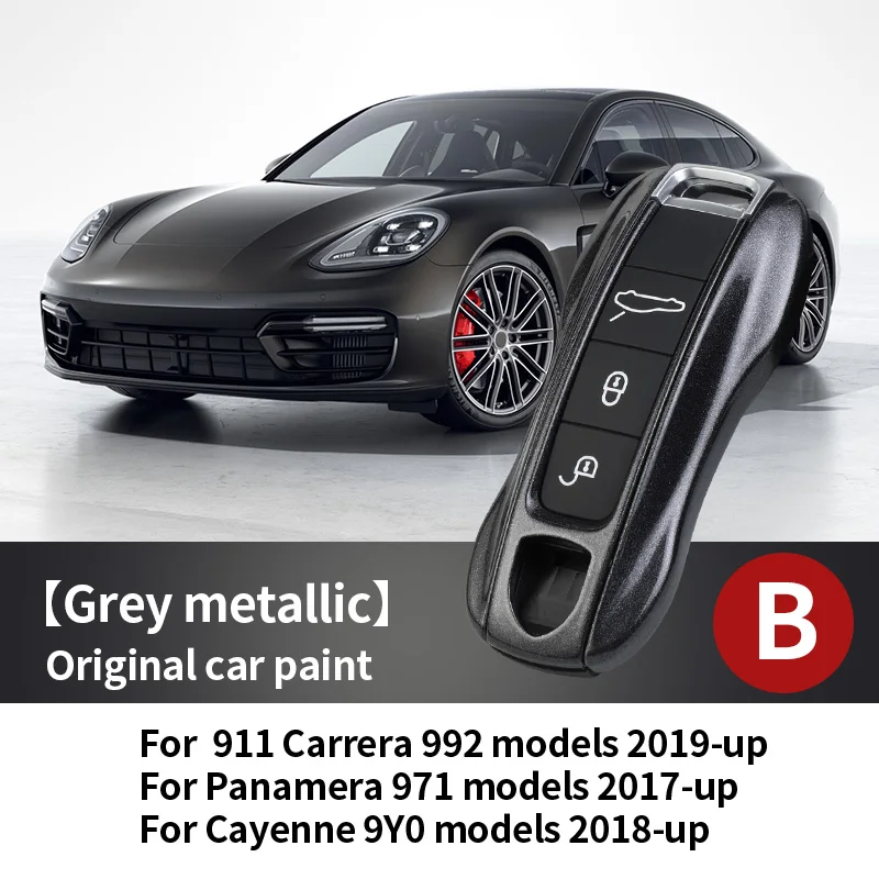 Чехол для автомобильного ключа Porsche Macan Boxster Cayman Panamera 718 911 Taycan |