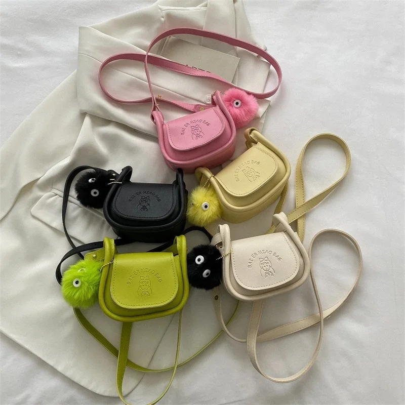 

Mini Designer Crossbody Bag PU Leather Women Fashion Design Solid Small Lipstick Bags Trend Exquisite Messenger Totes Handbag