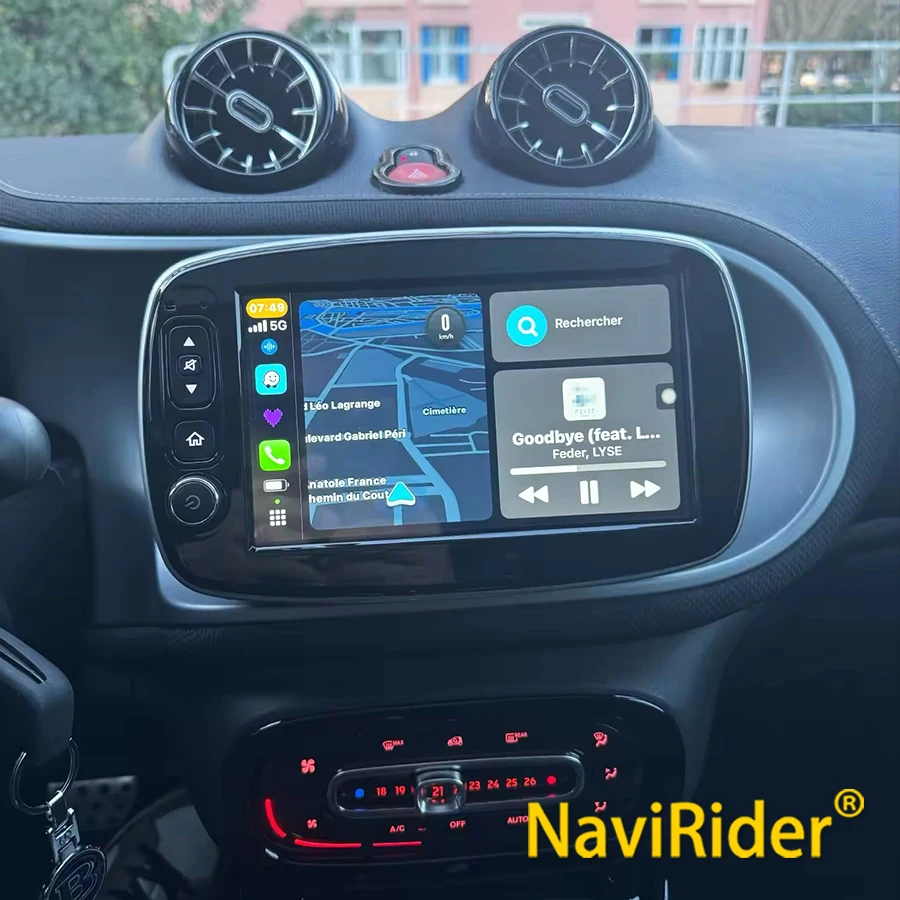 

Android 14 для Mercedes Benz Smart 453 Fortwo 2014-2020 Автомобильный радиоприемник Стерео Мультимедийная навигация GPS Беспроводной Carplay RDS WIFI 4G