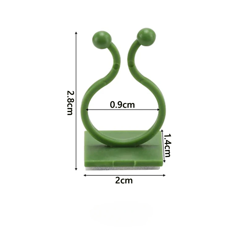 

Пластиковый самоклеящийся зажим для растений