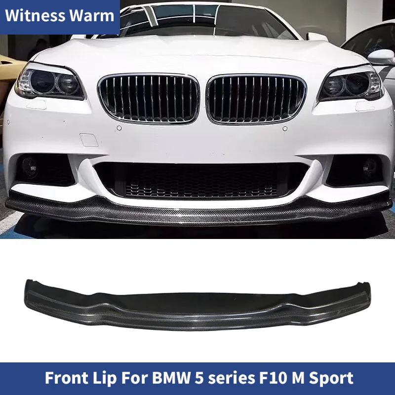 Передний бампер из углеродного волокна для Bmw 5 серии F10 535i 528i M-tech комплект