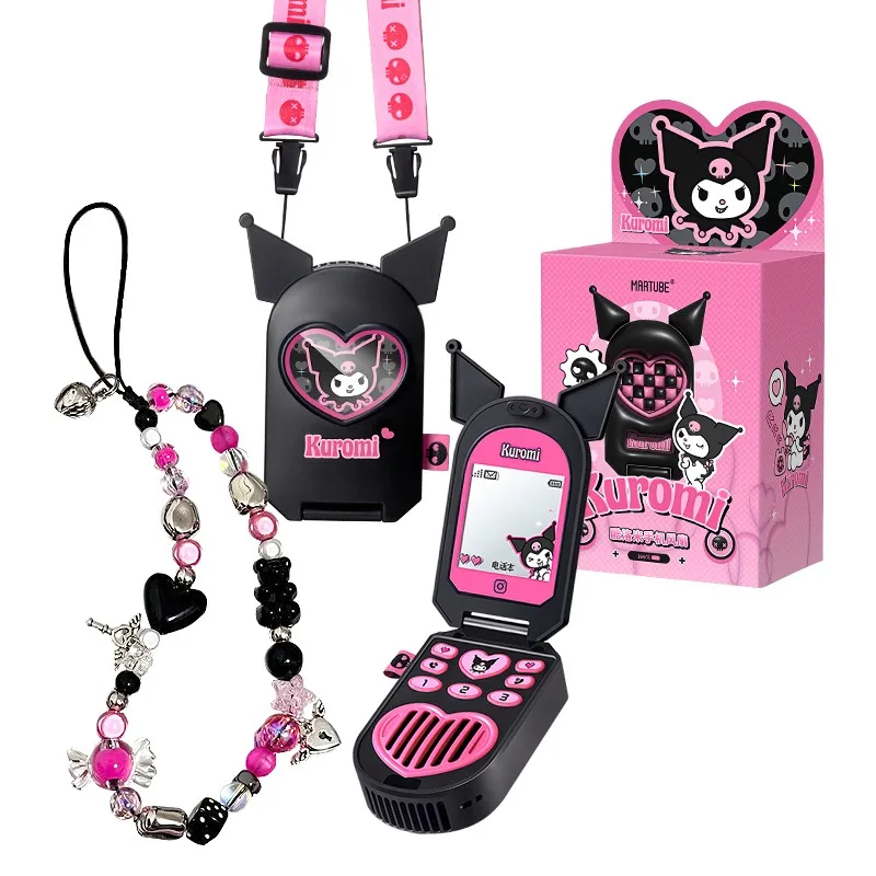 2024 Sanrio Kuromi Melody мобильный телефон ручной маленький вентилятор 900 мАч портативный