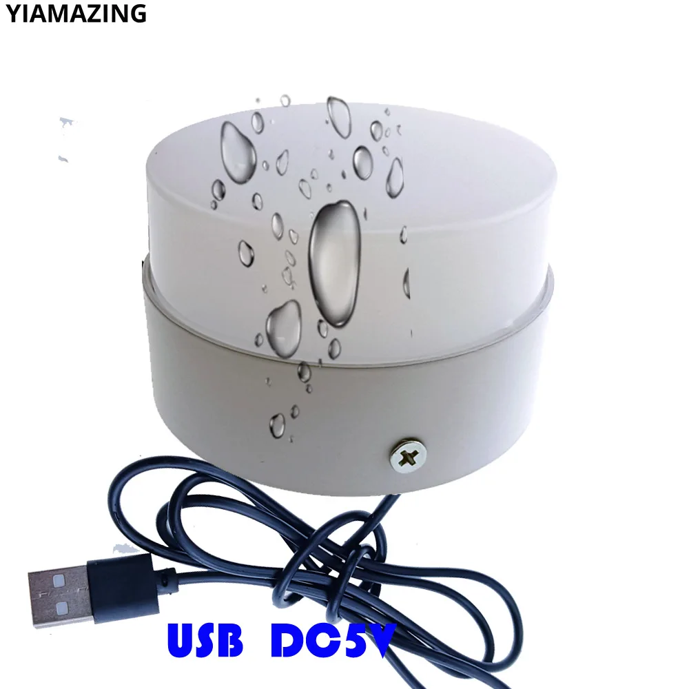 

Built-in 5V USB Driverless Outdoor Waterproof LED Porch Wall Light Surface Mounted Dimmer 7W 9W 12W 15W 18W Balcony Canopy Lamp