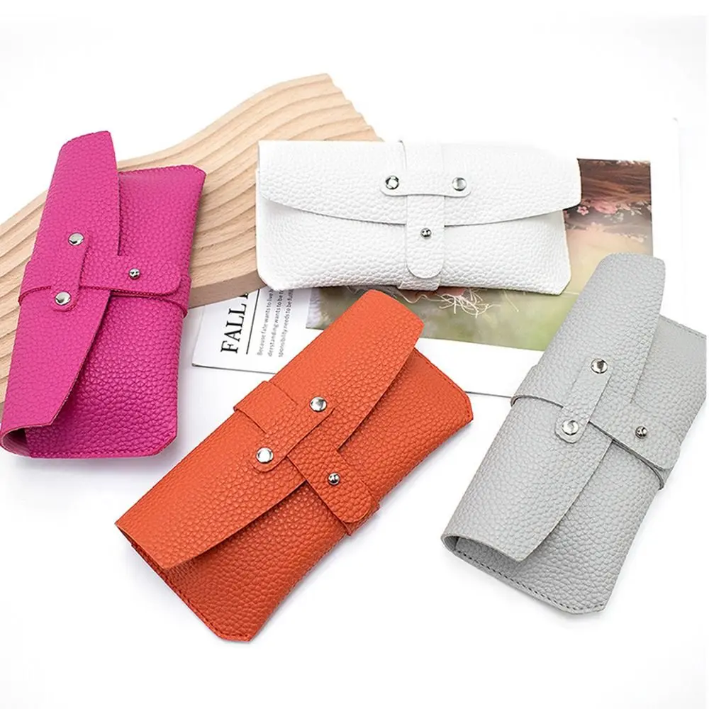 

Cover Sunglasses Case Glasses Storege Case Sunglasses Pouch Eyewear Protector Eyewear Pouch PU Leather Glasses Case