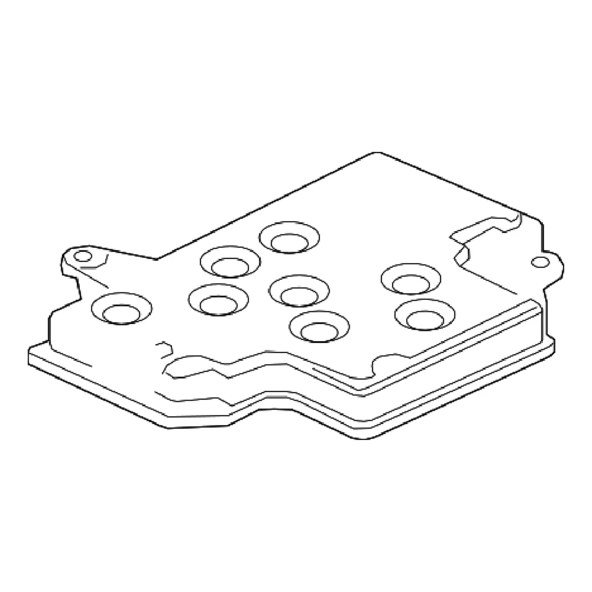 24294355 жидкостный фильтр коробки передач 10L80 10L60 для Cadillac CT4 CT5 CT6 Chevrolet GM Sierra Yukon 2019-22