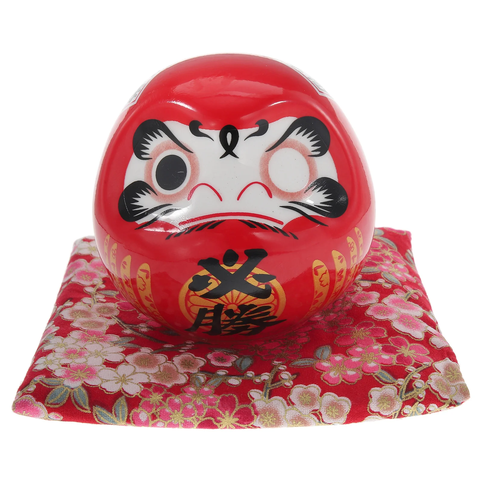 

Handcrafted Gift Japanese Figurines Car Interior Decor Daruma Statues Ceramic Dolls