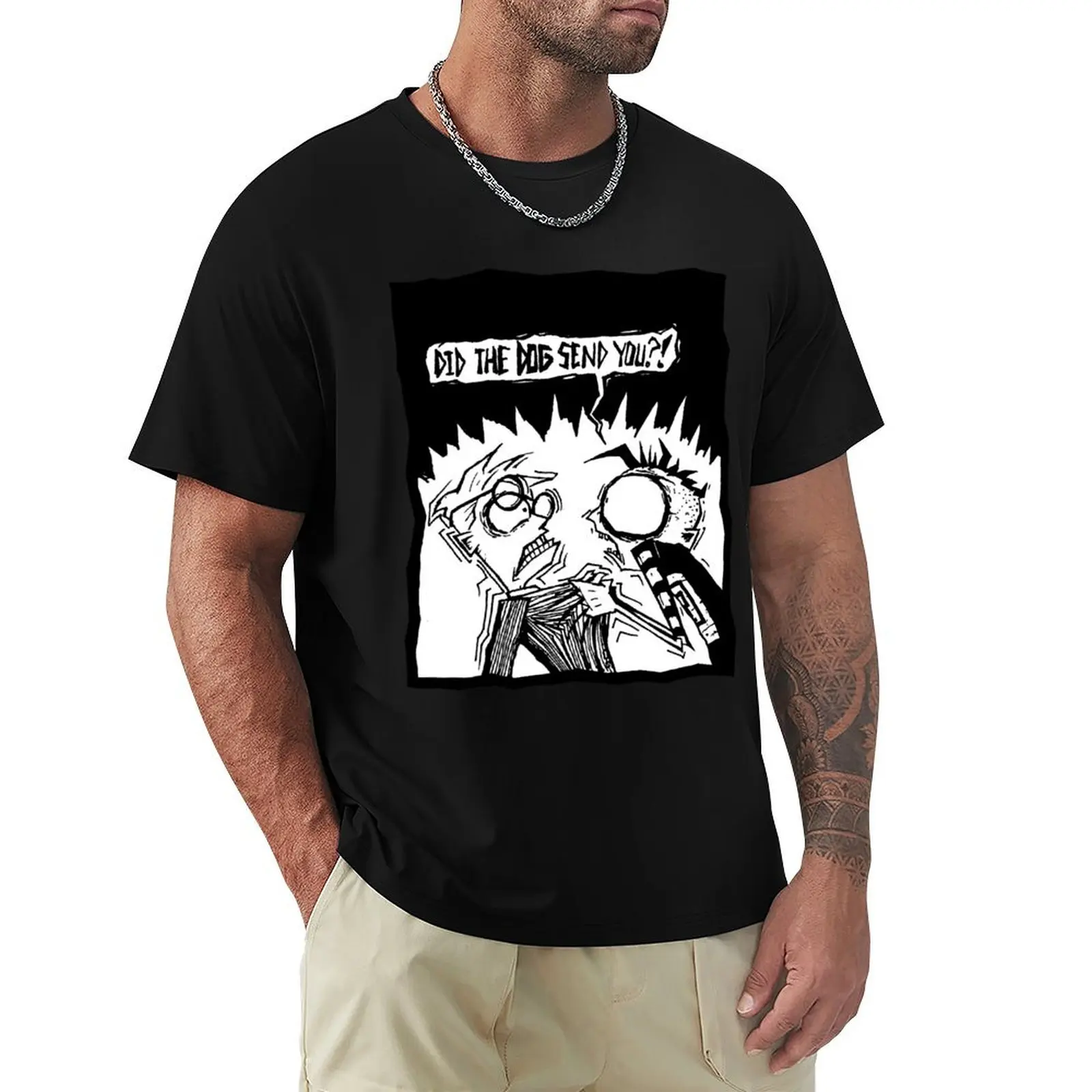 JTHM - Джу собаку отправить тебя? Футболка блузка заготовки мужские футболки с