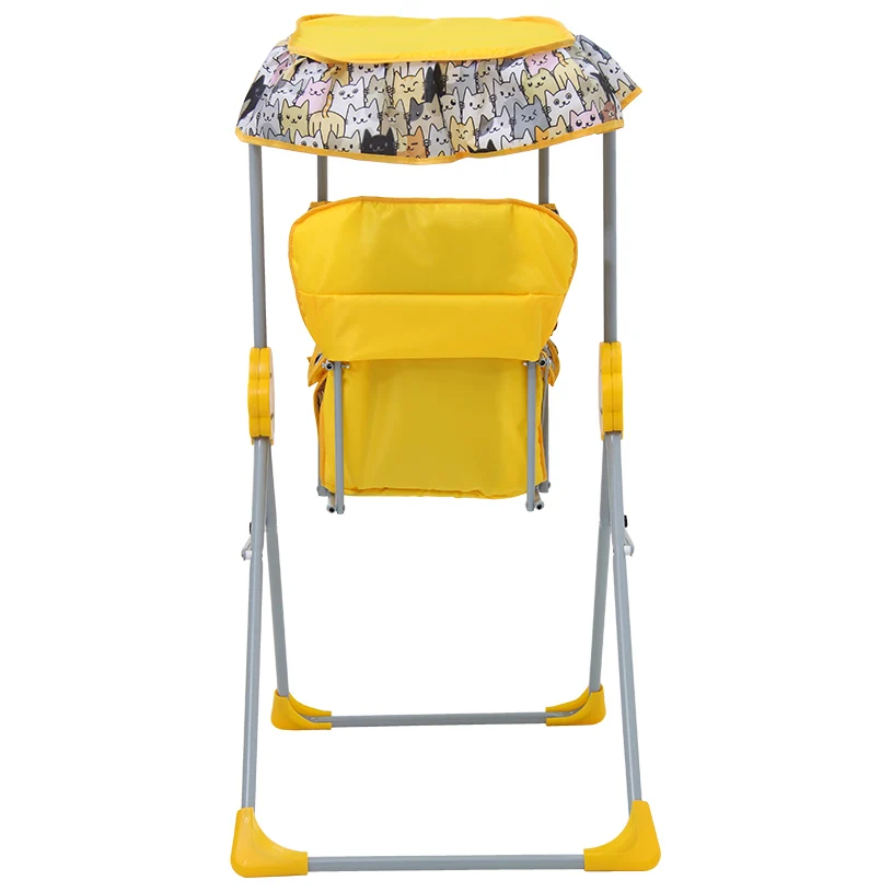 Качели Фея Малыш с тентом желтый | Игрушки и хобби
