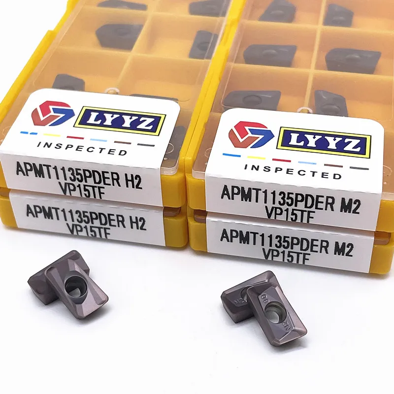 Твердосплавный инструмент для внутренней обточки металла APMT1135PDER H2 M2 APMT1604PDER 10 шт