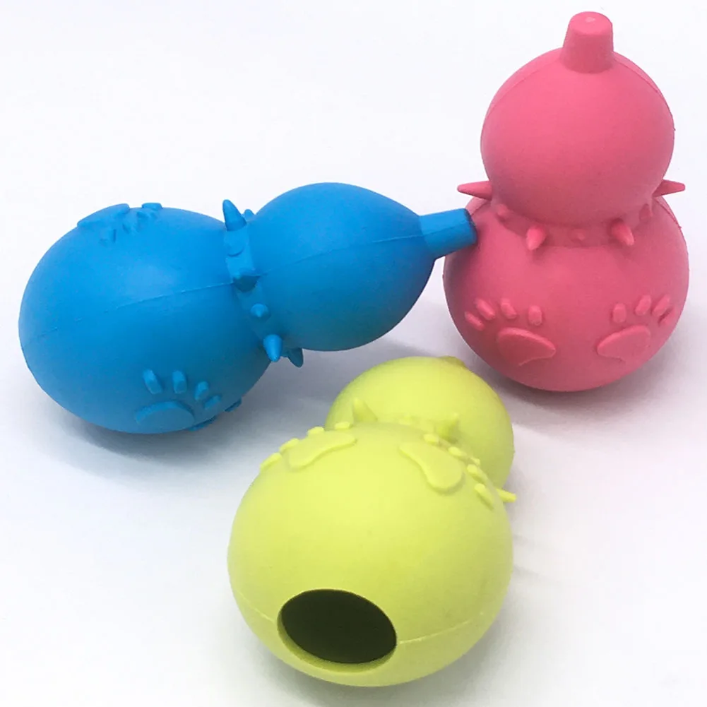 

Durable Tooth Cleaning Dog Gourd Interactive Fun Small Medium Large Dog Chew Toys Green Giant Pet Puppy Play Games Pet Supplies