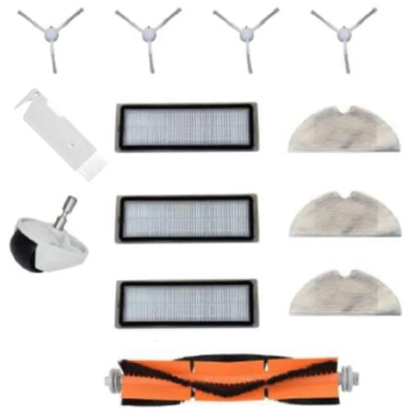 

Side Brush Rag With Hepa Filter, Rolling Brush Accessories, Suitable For Xiaomi 1C, Sweeping Robot