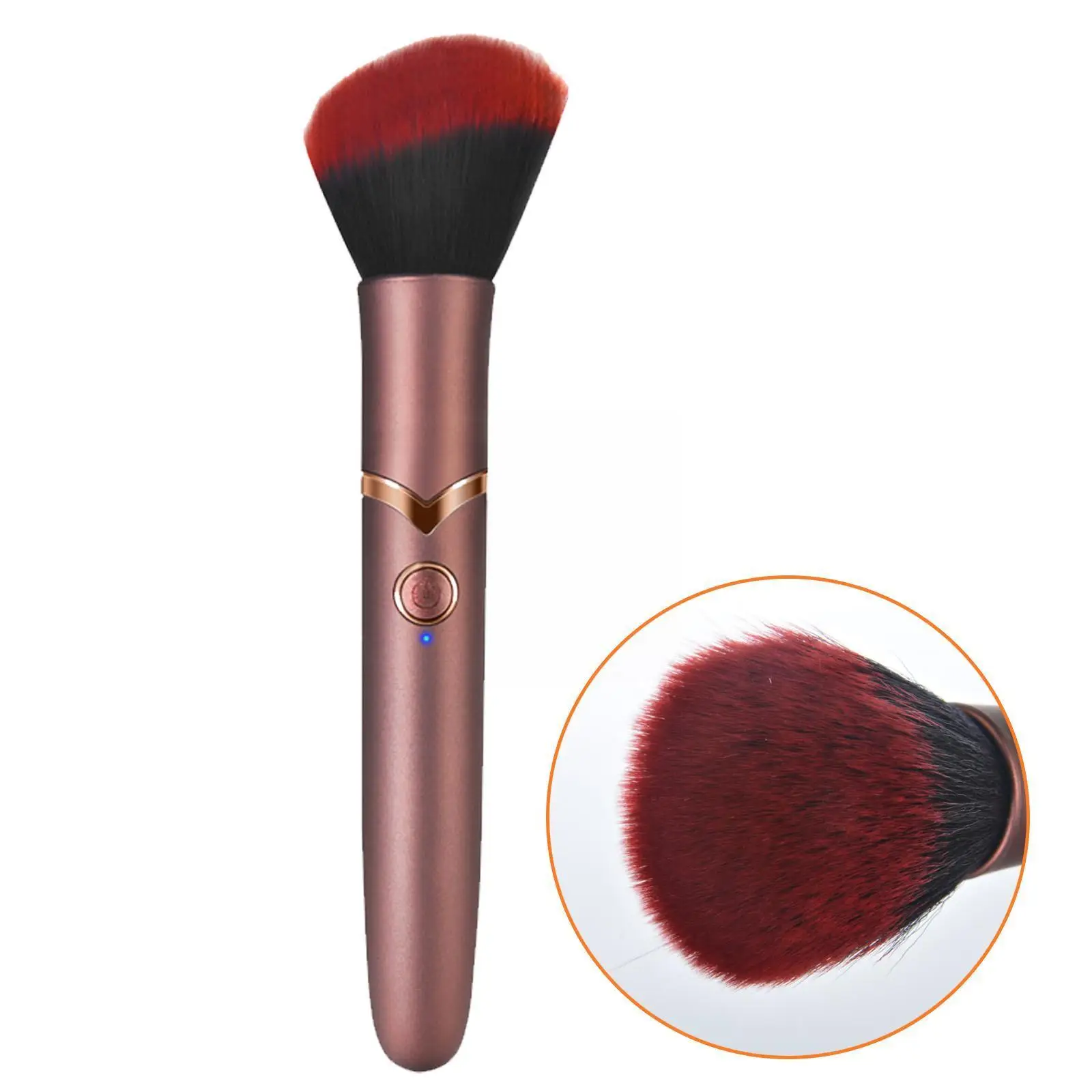 

New Electric Makeup Brush Foundation Brush 10 Speeds Massage Vibration Loose Powder Blush For Face Makeup Beauty Tools C6J6