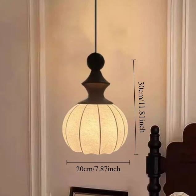 

Потолочная люстра из скандинавской ткани, современная ткань, украшение для дома, деревянные светильники для гостиной, спальни, салона, подвесные светильники, блеск