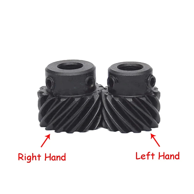 1 шт. спиральная шестерня мод 25 зубьев 45 градусов Левая Правая вращающаяся