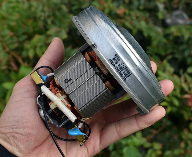 230 v, 600 w DIY dust collector vacuum cleaner motor dual ball bearing high speed turbo fan motor