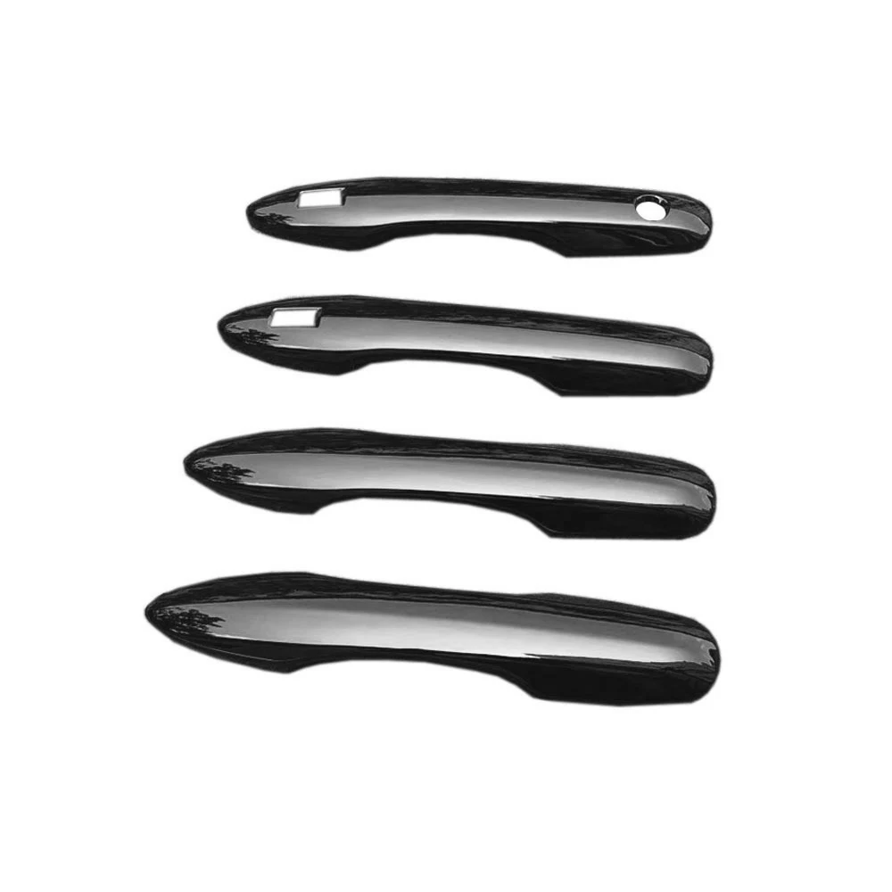 

For Toyota Corolla Cross 2020 2021 2022 Car Door Handle Cover Side Door Handle Protector Sticker,Bright Black