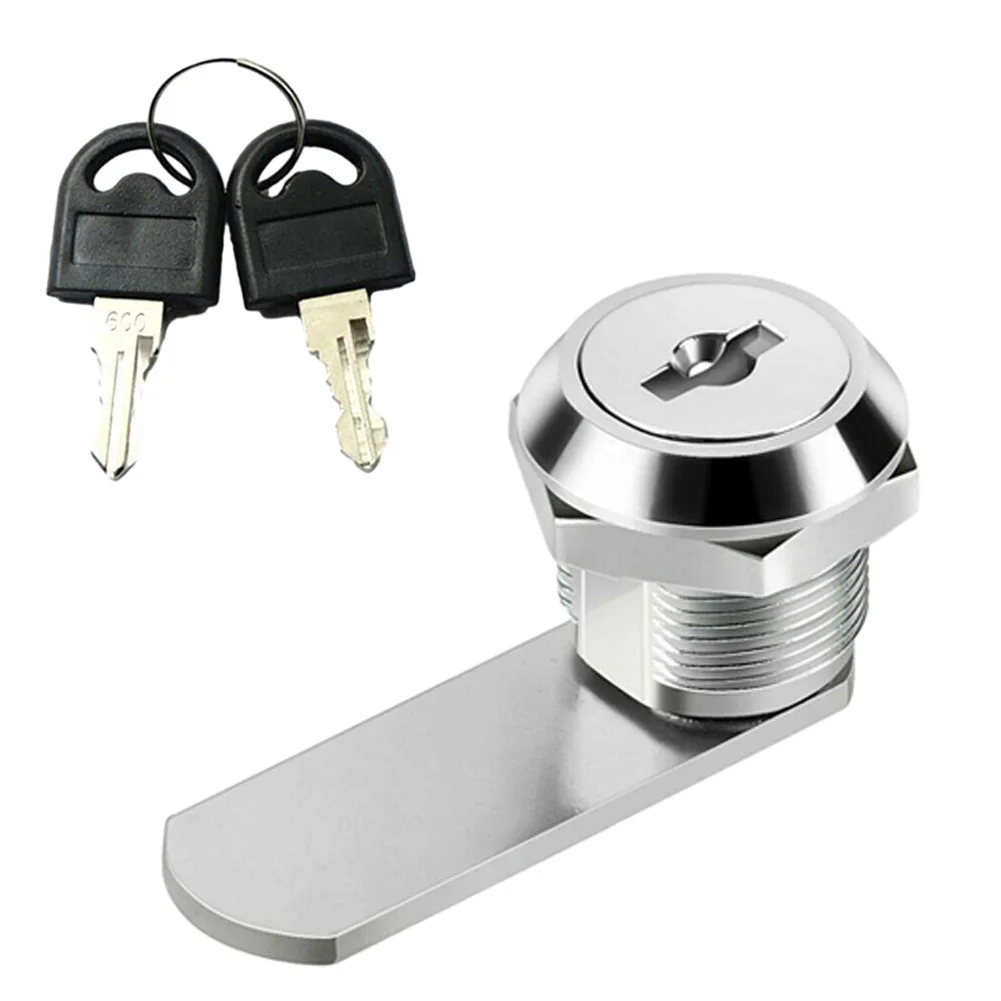 

16mm-30mm Drawer Cabinet Lock Mail Box Locker Cam Lock Cupboard Door Tongue Lock With 2 Key Furniture Hardware