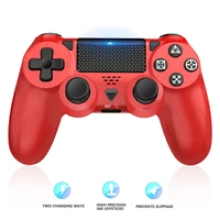 bluetooth vibration game controller for sony controle 6 axis dual shock wireless gamepad for ps4 console games accessoreis