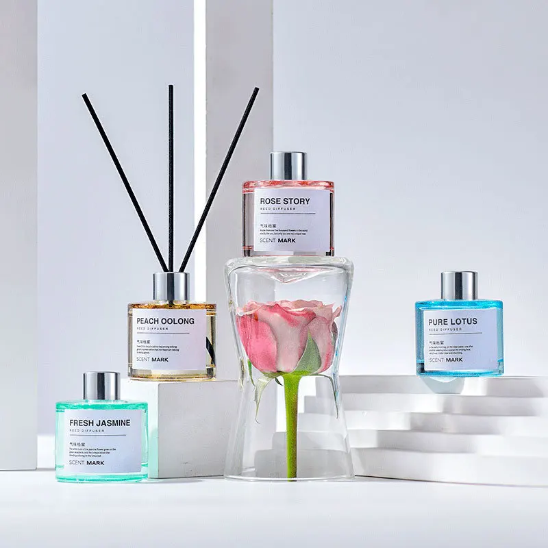 Lasting Indoor Freshness Reed Diffuser Set For Hotel Home Toilet Bath