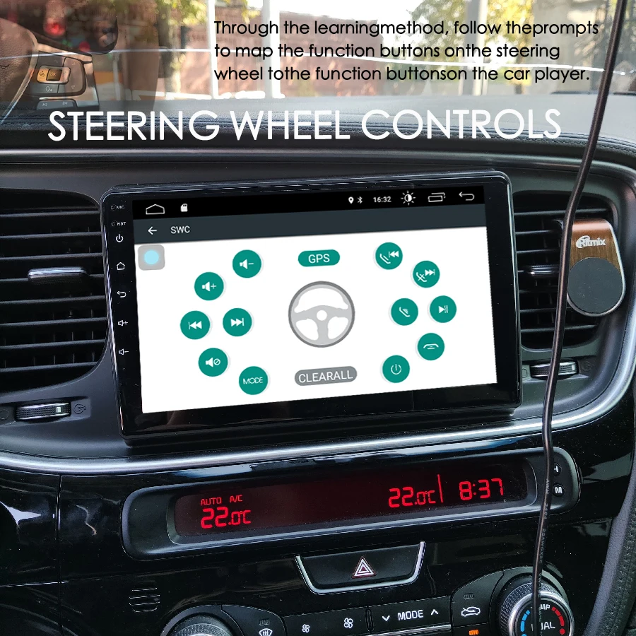 Автомагнитола 2DIN 128 ГБ сенсорный экран 12 дюймов для KIA Optima K5 2013-2015 установка