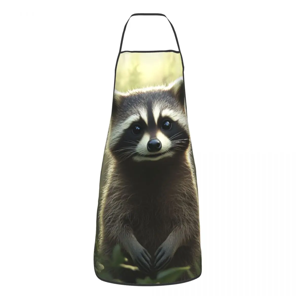 Фартук унисекс с забавным енотом на заказ кухонный фартук для приготовления пищи