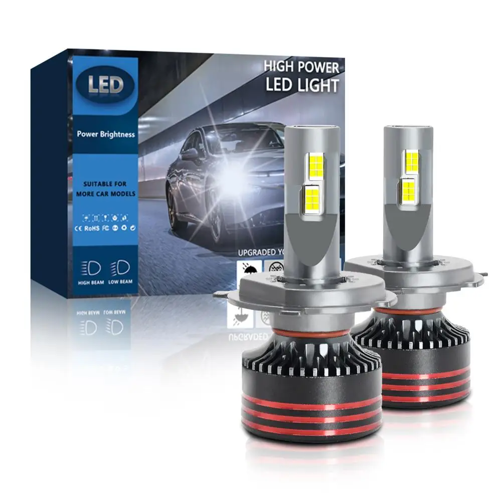 A3 светодиодный лампы для автомобиля Headlamp10-32V 60W 6000LM 6000K комплект для переоборудования фар высокой яркости IP68 водонепроницаемый