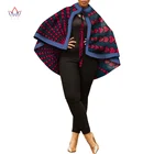 Африканская Женская базиновая Роскошная Дашики, шаль, Дашики, африканские топы с принтом, рубашка, Женская шаль, аксессуар для одежды WY5285