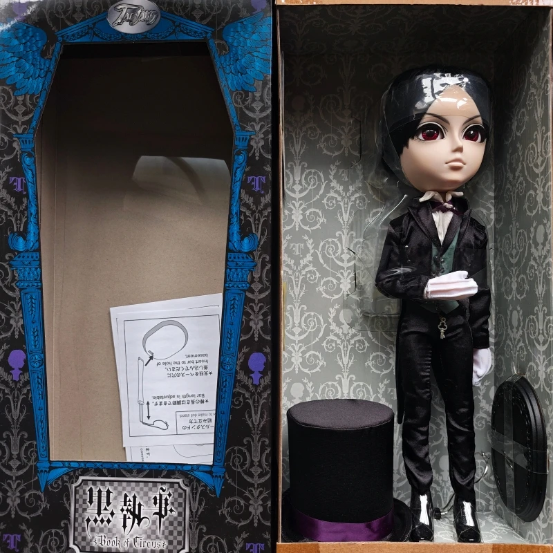 Фото Оригинальная кукла Pullip T-250 Sebastian-Black Butler Ver. Коллекционная модная кукла BJD 1/6, фигурка, украшение, модель, подарок на день рождения №2