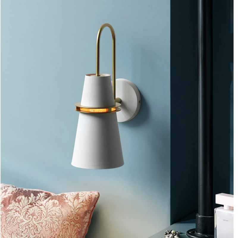 Современная настенная лампа ZK40 в скандинавском стиле для украшения стен