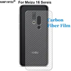 Для Meizu 16 16th 16X 16Xs 16s 16T 3D Защитная матовая пленка из углеродного волокна против отпечатков пальцев (не стекло)