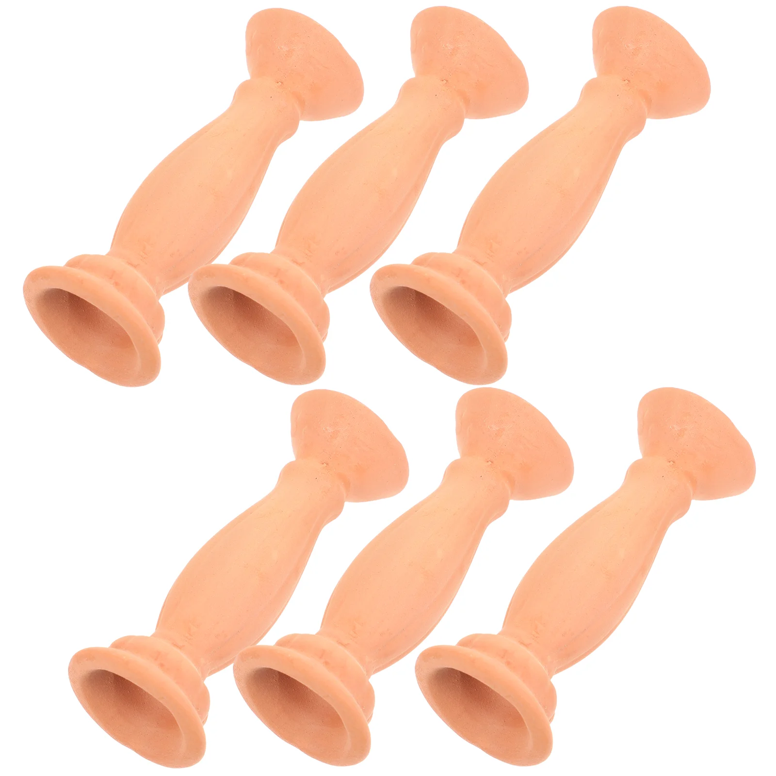 

6Pcs Durable Sturdy Mini Ceramic Planter Practical Planting Pot Nursery Cup Growing Pot
