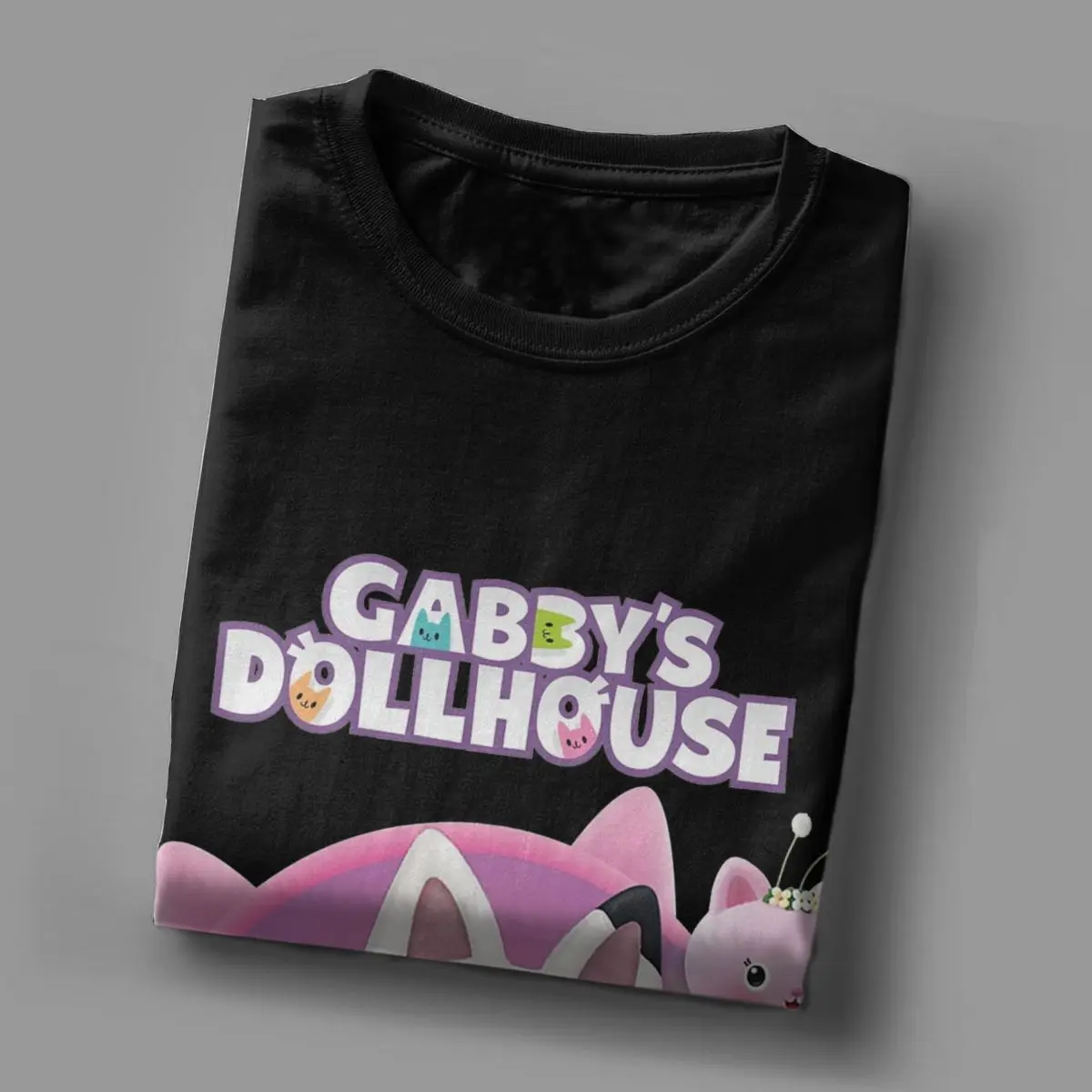 Хлопковая футболка для кукольного домика Gabbys унисекс повседневные футболки в