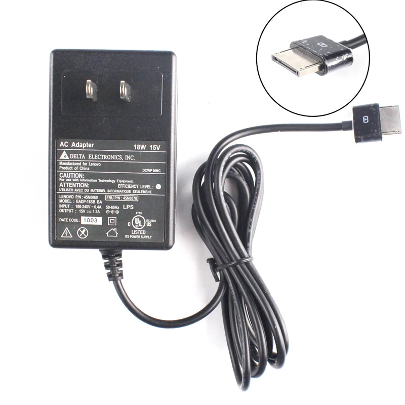 

New 15V 1.2A AC Adapter For VivoTab TF600 TF600T TF810 TF810C