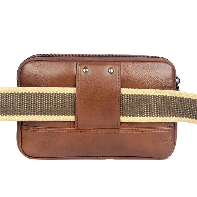 Сумка-клатч мужская из натуральной кожи с отделением для сотовых телефонов