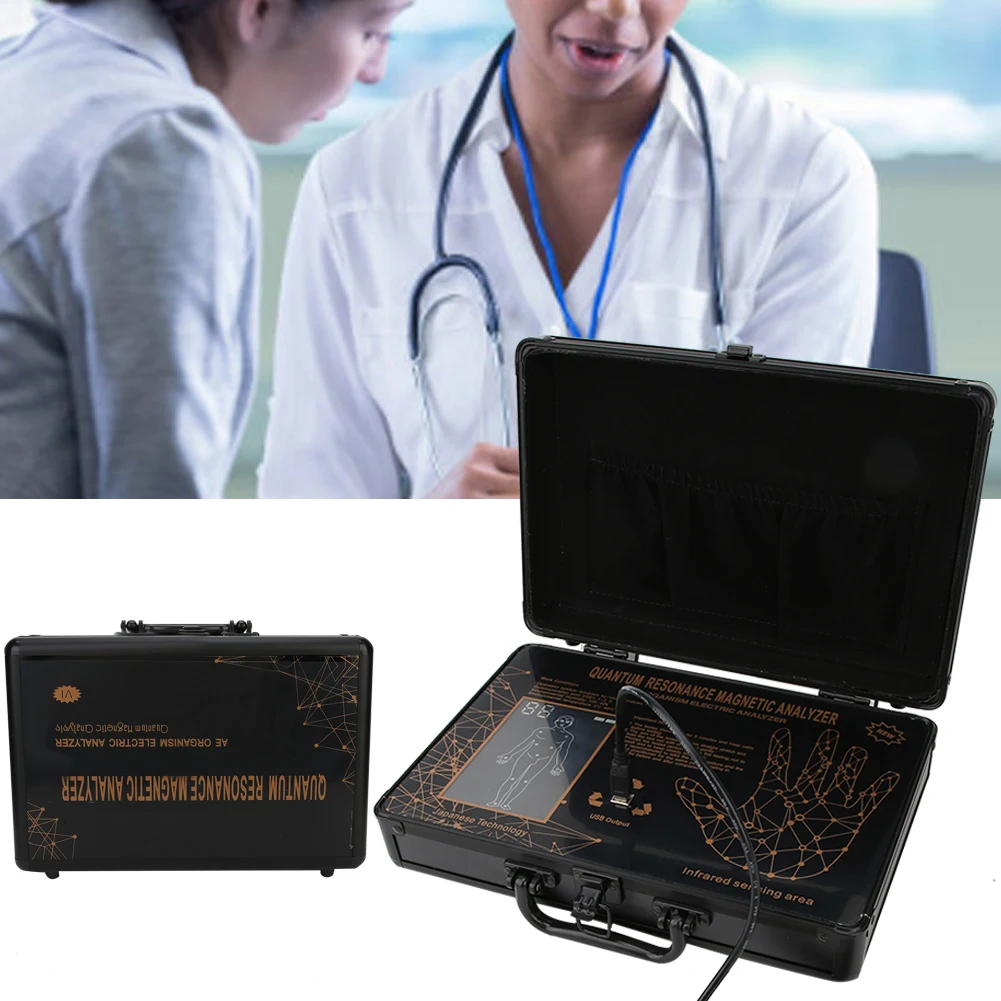 

Professional Sub-Health Detector Microelement Analyzer Health Care Instrument with USB Cable Strict Health Statistics Processing