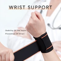 1pair gym sports wristband support basketball volleyball wrist support wraps strap men women protect bandage wristbands crossfit