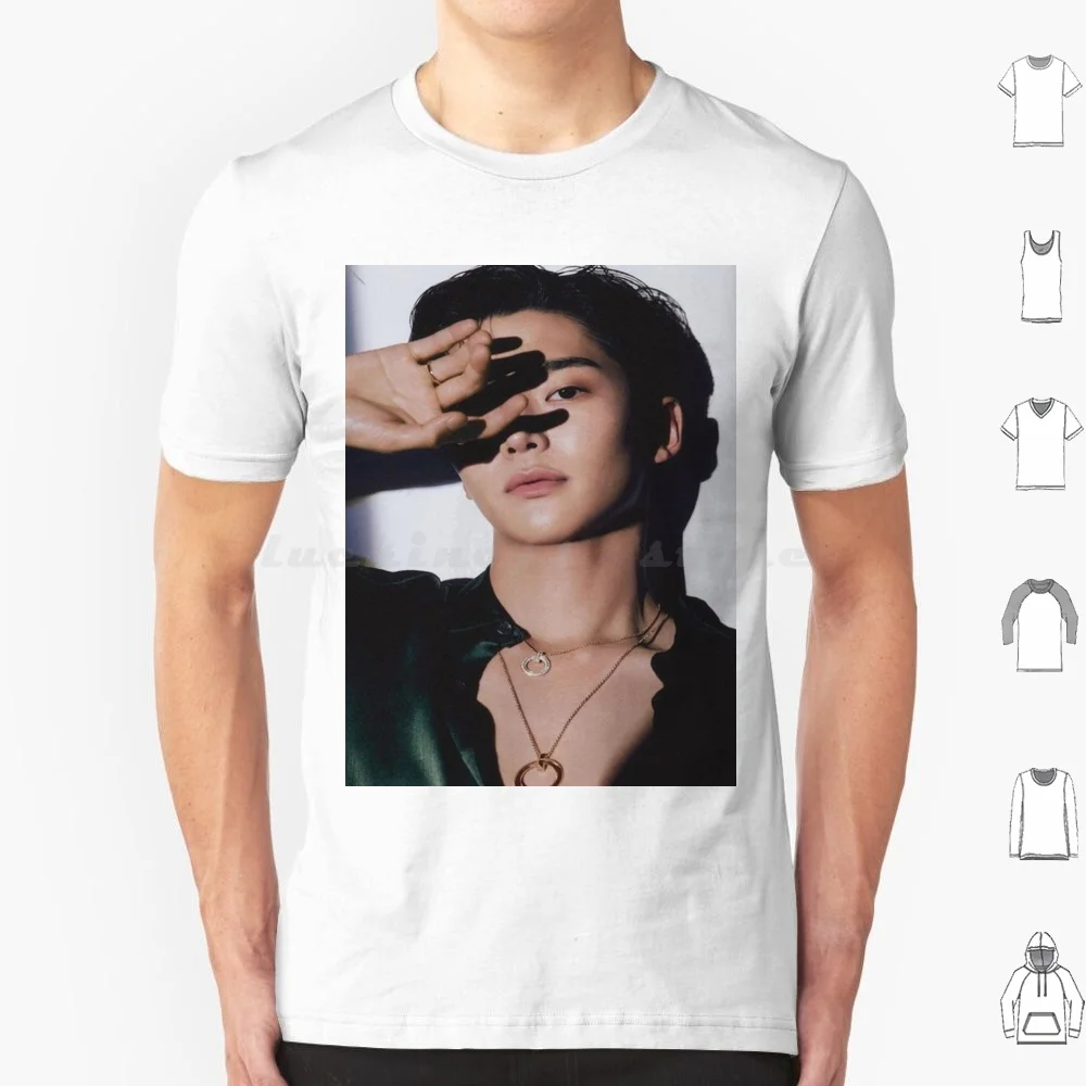 Популярная футболка Rowoon 6xl хлопковая крутая Kim Seok Woo актер Корейская Драма фильмы