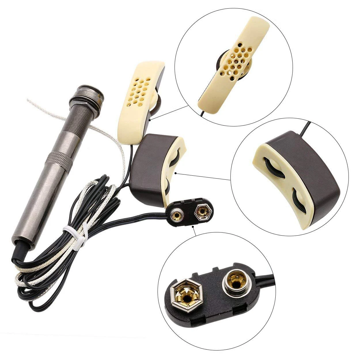 Фольклорное звукосниматель акустической гитары эквалайзер для пьезоусилитель