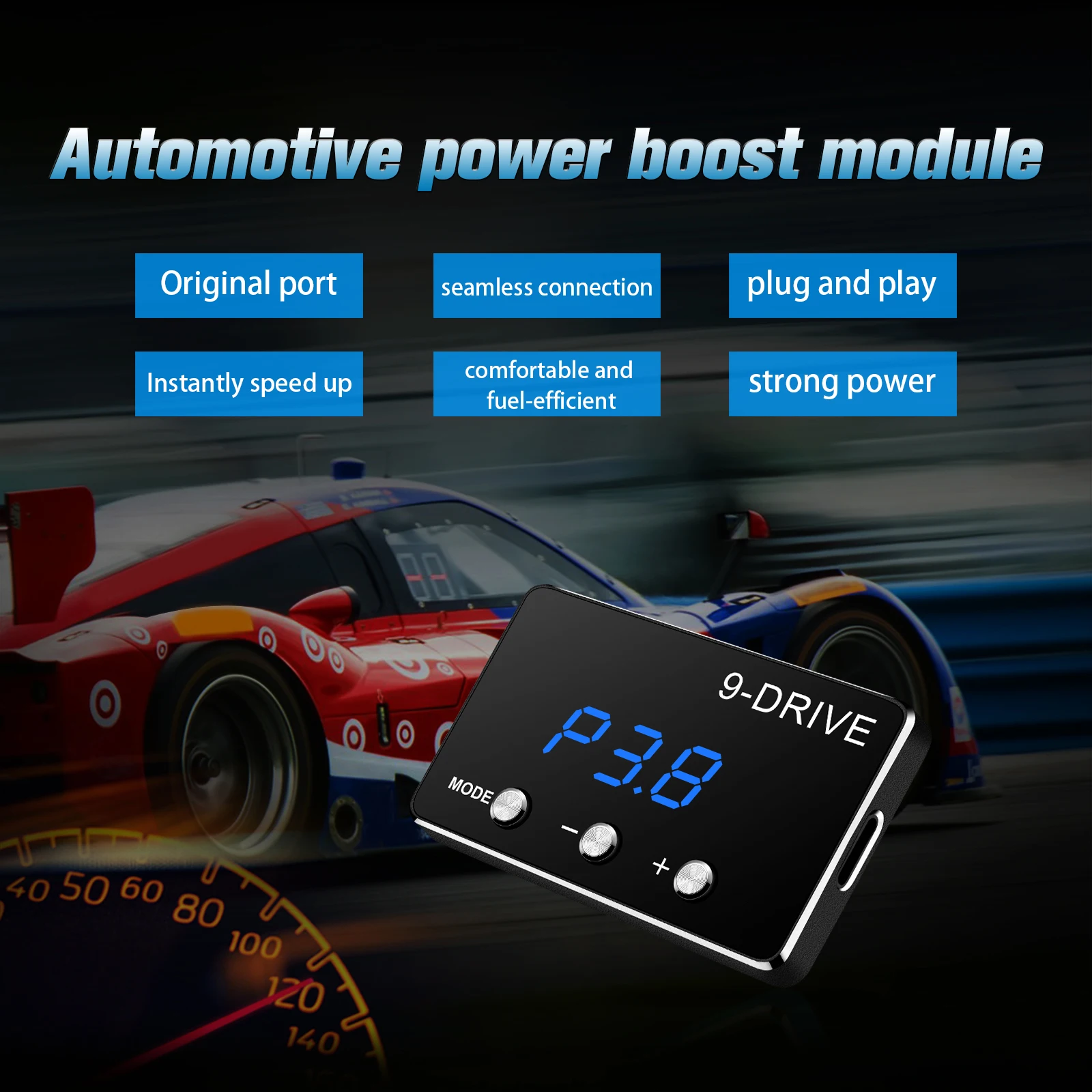 

HD Car Electronic Throttle Controller Racing Accelerator Potent Booster For Dodge For Jeep For Chrysler Tuning Parts Accessory