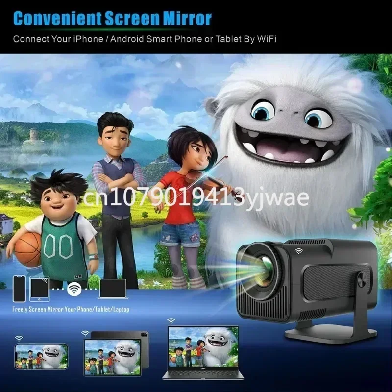 Magcubic Android 11 390ANSI HY320 Проектор 4K Native 1080P Dual Wifi6 BT5.0 Кино Открытый Портативный проектор