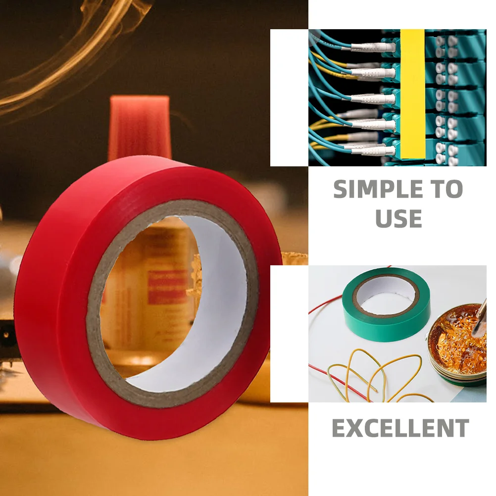 10-рулонная изоляционная лента цветные клейкие ленты с автоматической изоляцией